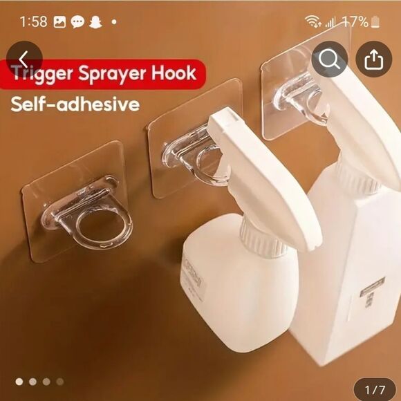 2 piece hooks no holes in walls - Picture 3 of 5